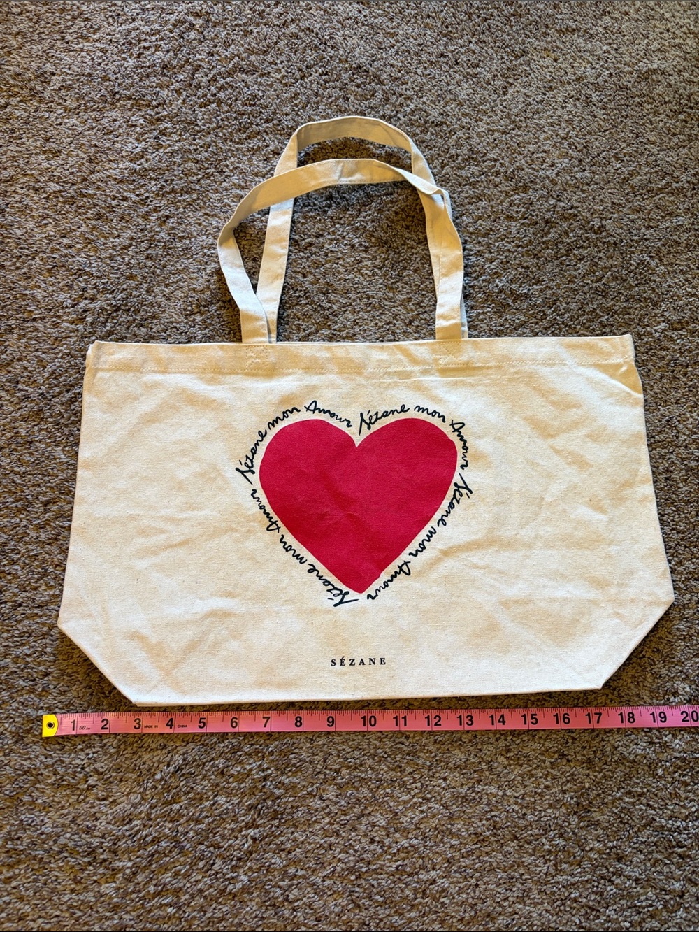 Sezane tote bag